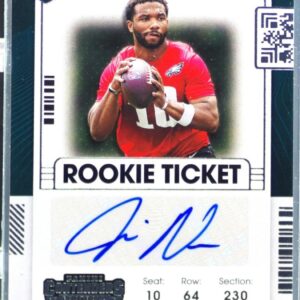 2021 Contenders Jamie Newman RC Auto #300 Eagles