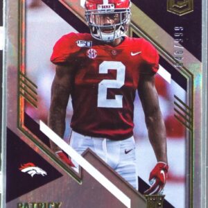 2021 Donruss Elite Patrick Surtain II RC /999 #195 Broncos