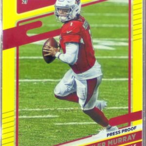 2021 Donruss Kyler Murray Press Proof Yellow #245 Cardinals