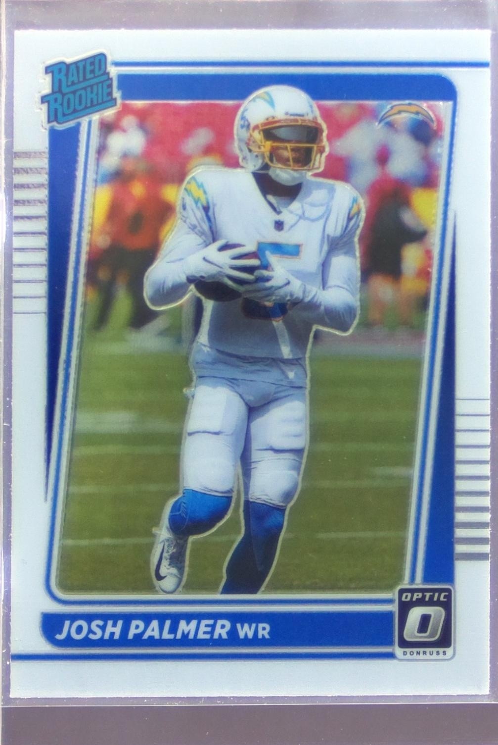 2021 Donruss Optic Josh Palmer RC #229 Chargers