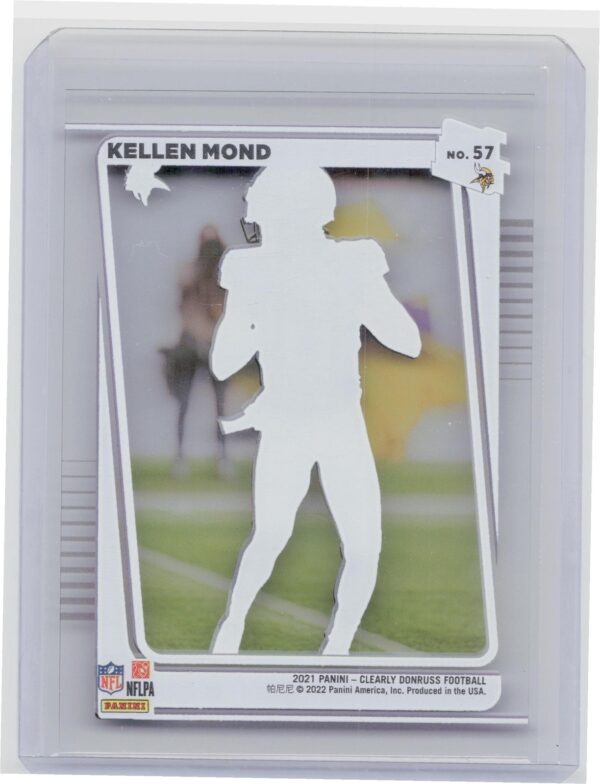 2021 Donruss Optic Kellen Mond Rookie #221 Vikings - Image 3
