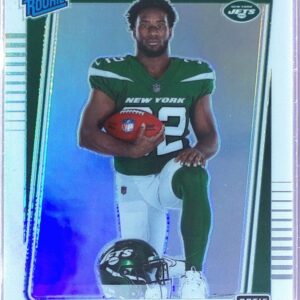 2021 Donruss Optic Michael Carter Holo RC #235 Jets