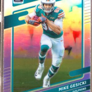2021 Donruss Optic Mike Gesicki Holo #59 Dolphins