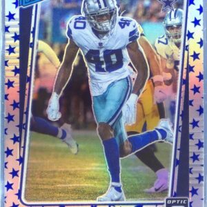 2021 Donruss Optic Nahshon Wright Stars RC #285 Cowboys
