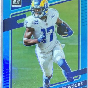 2021 Donruss Optic Robert Woods Aqua /299 #183 Rams
