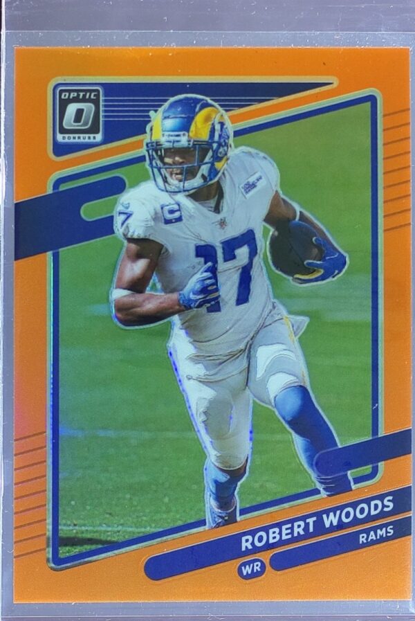 2021 Donruss Optic Robert Woods Orange /199 #183 Rams