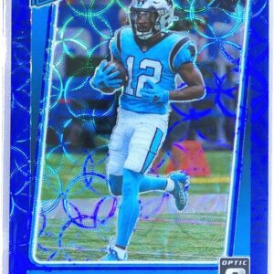 2021 Donruss Optic Shi Smith Blue Scope RC #292 Panthers