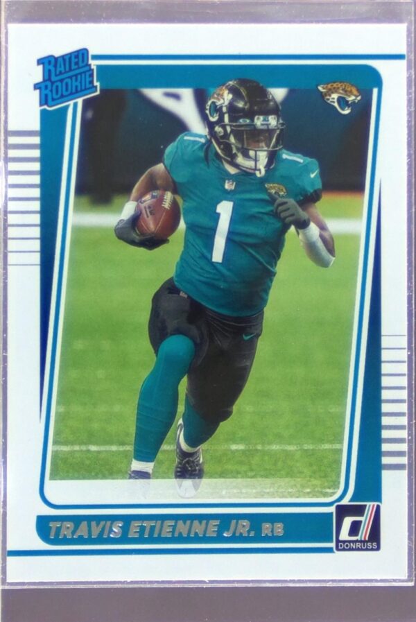 2021 Donruss Travis Etienne Jr. RC #258 Jaguars