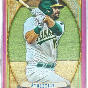 2021 Gypsy Queen Mitch Moreland Mauve /75 #229 Athletics