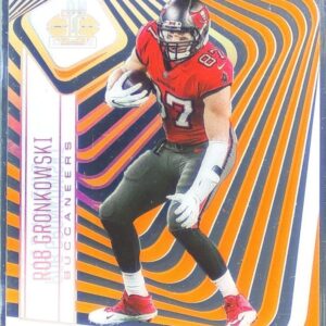 2021 Illusions Rob Gronkowski #ILL-2 Buccaneers Illusionists Orange