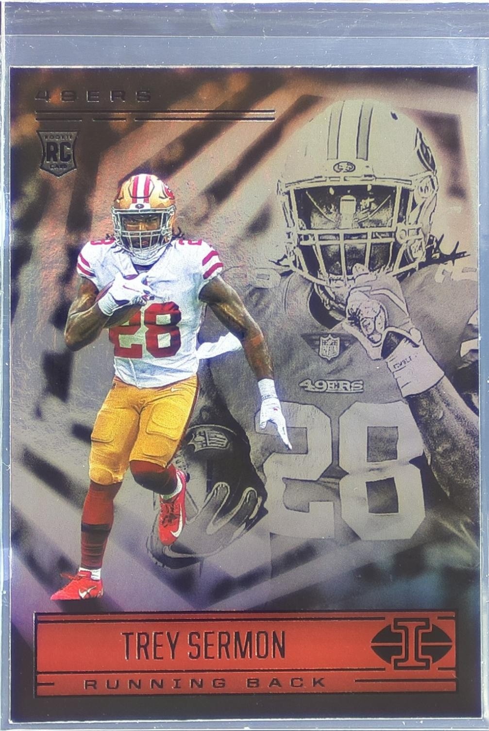 2021 Illusions Trey Sermon Retail RC #82 49ers