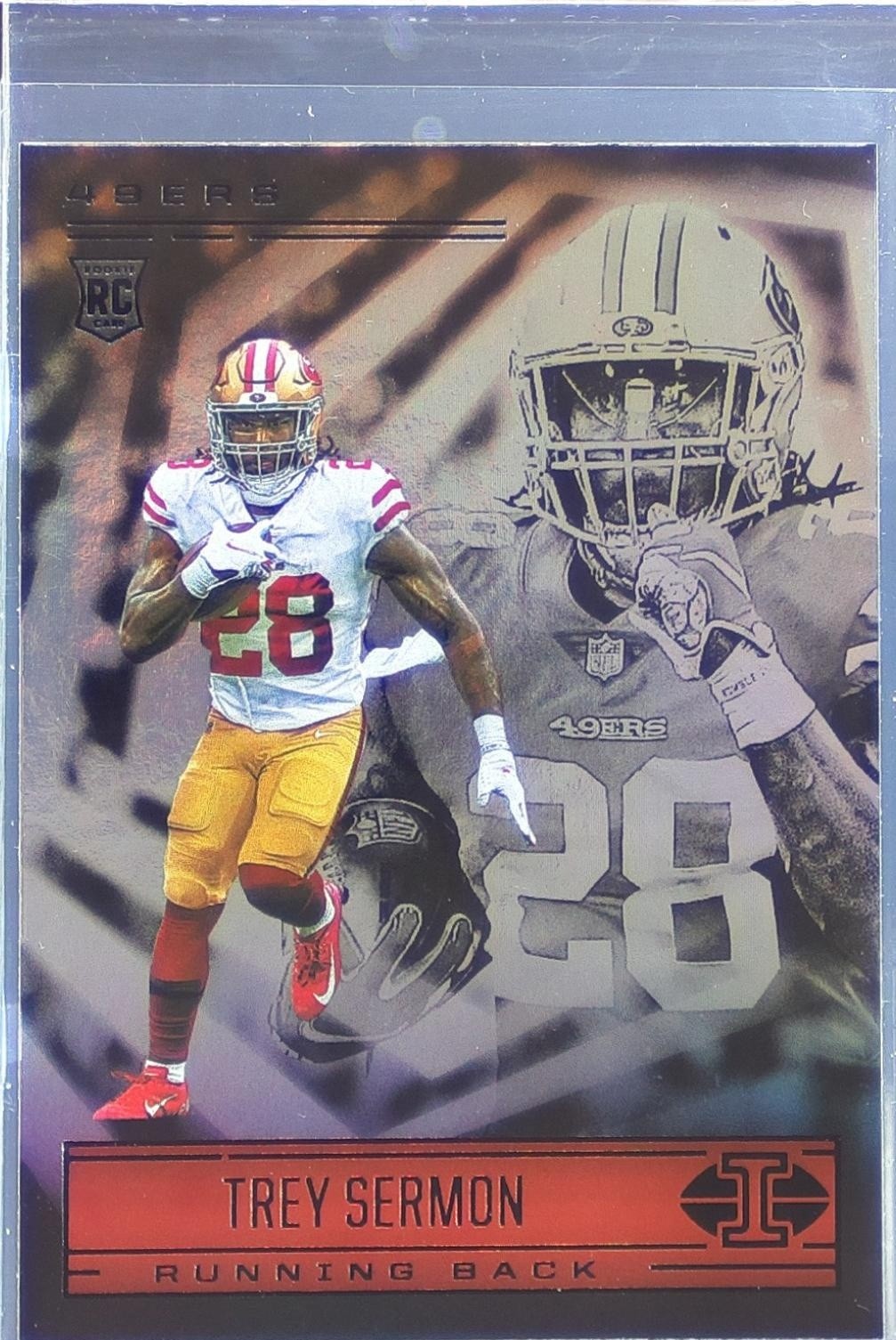 2021 Illusions Trey Sermon Retail RC #82 49ers