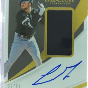 2021 Immaculate Luis Gonzalez Auto RC /99 JSY #163 Sox