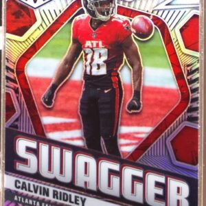 2021 Mosaic Calvin Ridley #SWAG8 Falcons Swagger Silver