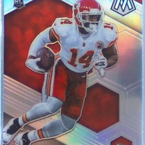 2021 Mosaic Cornell Powell Prizm Silver RC #340 Chiefs