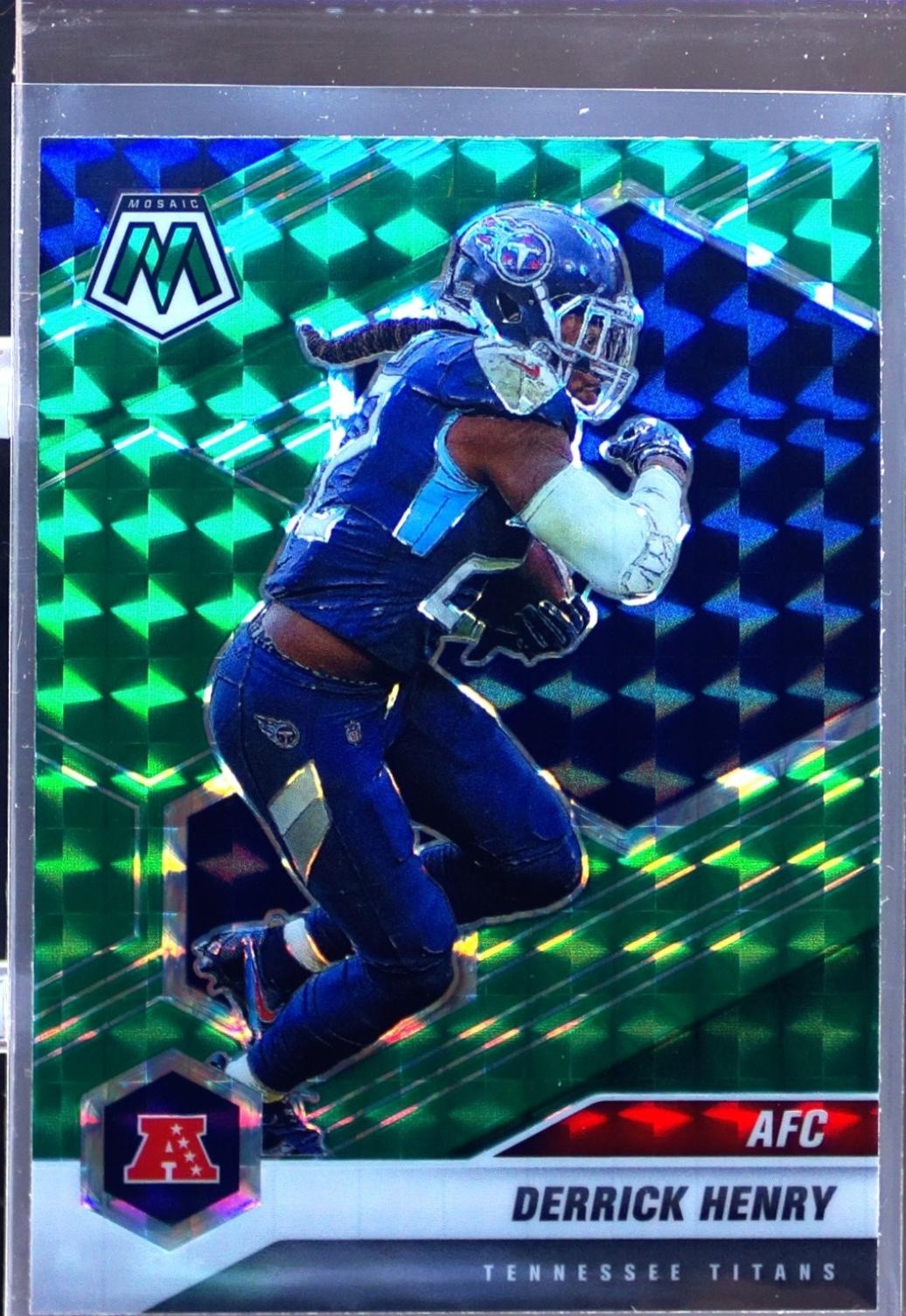 2021 Mosaic Derrick Henry Prizm Green #233 Titans