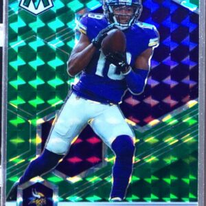2021 Mosaic Justin Jefferson Prizm Green #132 Vikings