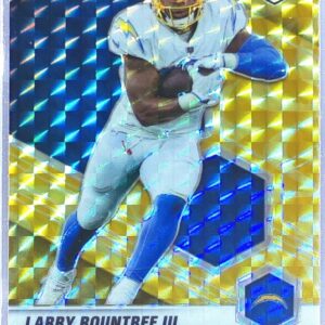 2021 Mosaic Larry Rountree III Prizm Reactive Yellow #378 Chargers