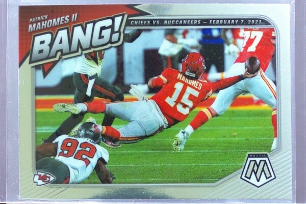 2021 Mosaic Patrick Mahomes II #B-2 Chiefs Bang!