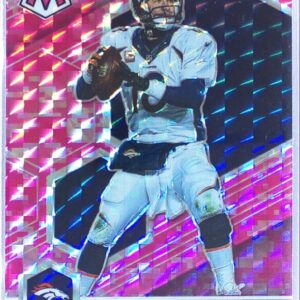 2021 Mosaic Peyton Manning Prizm Camo Pink #67 Broncos