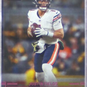 2021 Panini Chronicles Justin Fields RC #PA-4 Bears Panini Pink