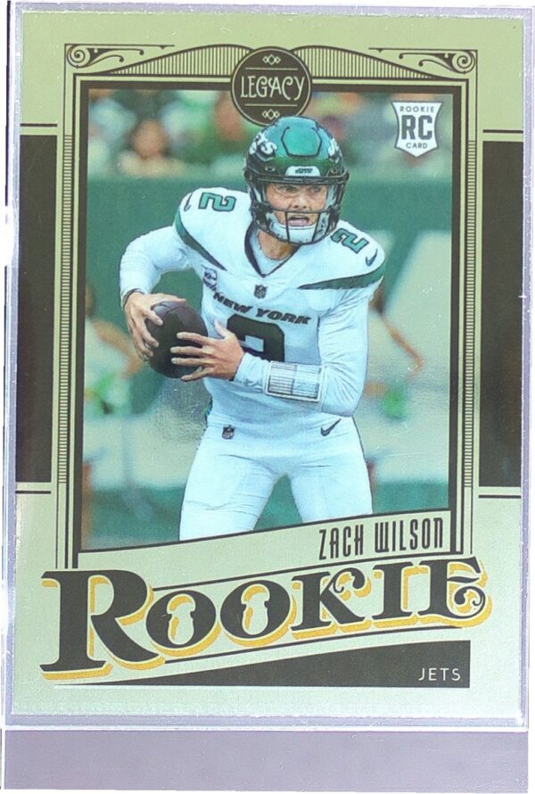 2021 Panini Chronicles Zach Wilson RC #217 Jets Legacy Update Rookies