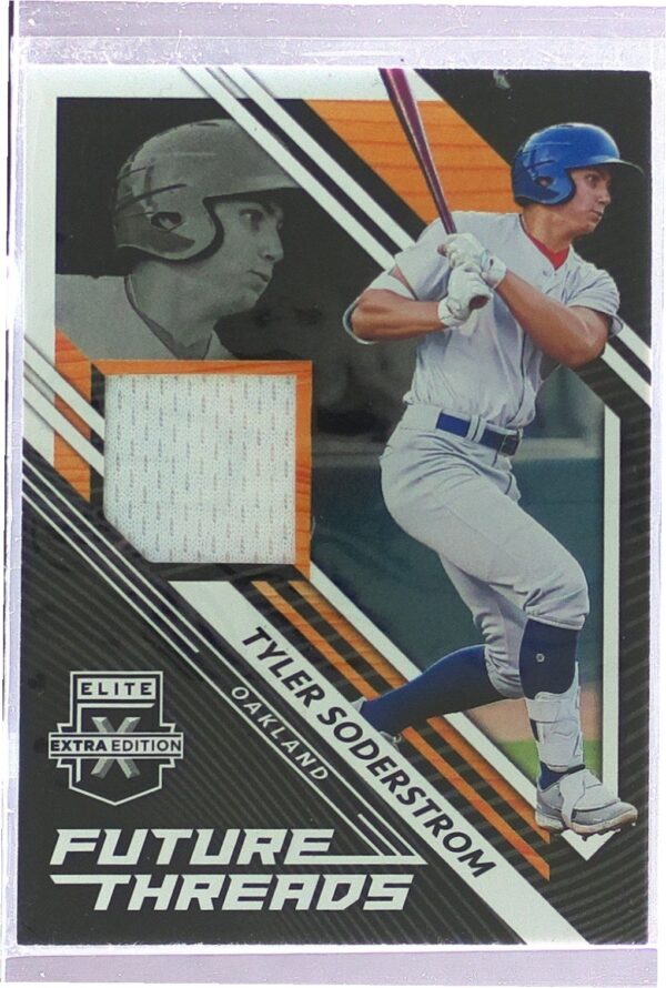 2021 Panini Elite Extra Edition Tyler Soderstrom JSY #FT-TY A's Future Threads