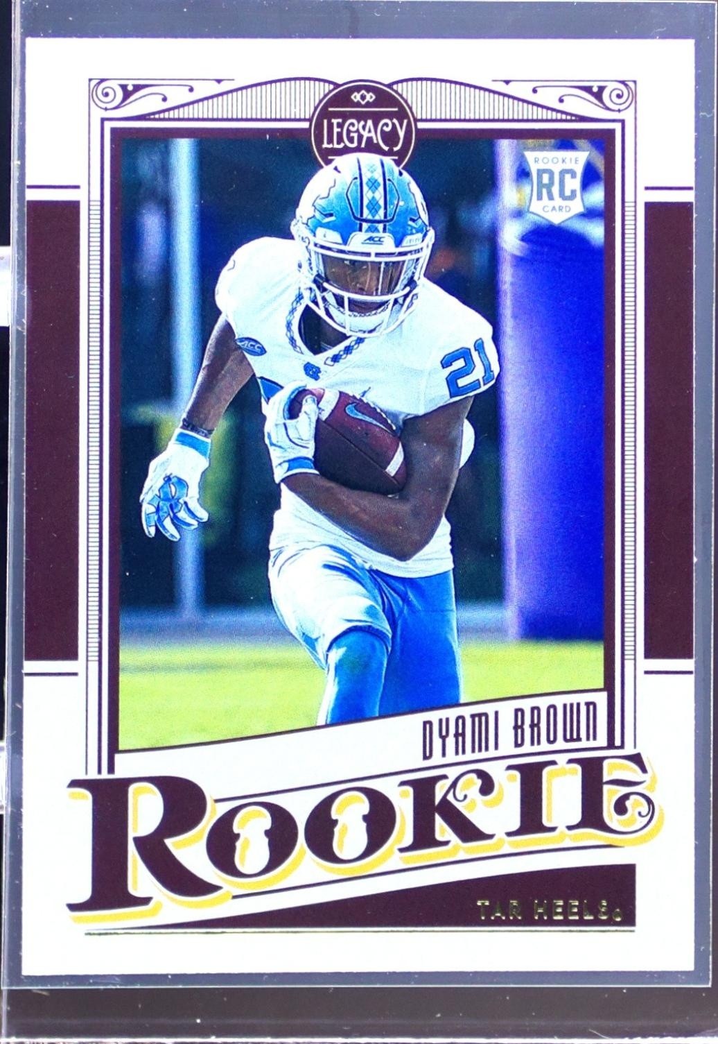 2021 Panini Legacy Dyami Brown RC #196 Heels