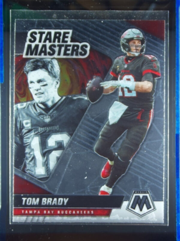 2021 Panini Mosaic Tom Brady #SM5 Buccaneers Stare Masters