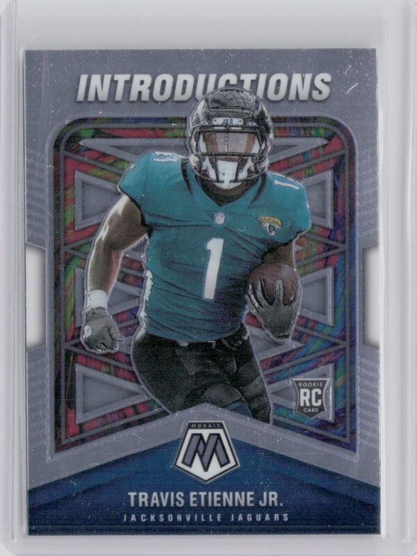 2021 Panini Mosaic Travis Etienne Jr. #I-10 Jaguars Introductions
