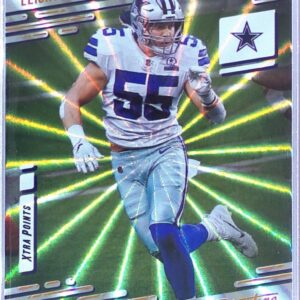 2021 Panini Prestige Leighton Vander Esch Xtra Points Sunburst #11 Cowboys