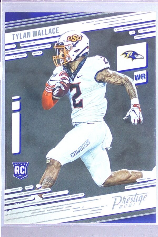 2021 Panini Prestige Tylan Wallace RC #225 Ravens