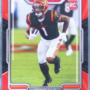 2021 Playbook Ja'Marr Chase RC #105 Bengals