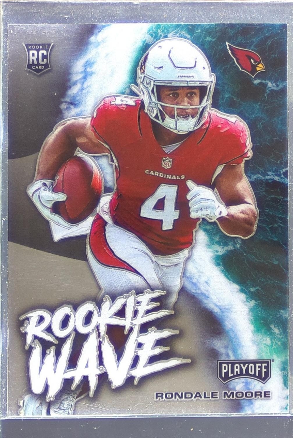 2021 Playoff Rondale Moore RC #RW-RMO Cardinals Rookie Wave