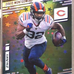 2021 Prestige David Montgomery Xtra Points Astral #4 Bears