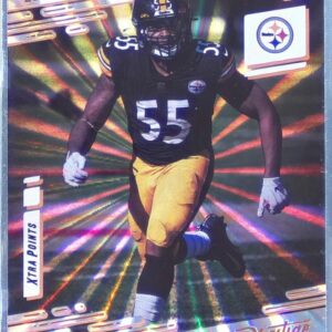 2021 Prestige Devin Bush II Xtra Points Sunburst #169 Steelers