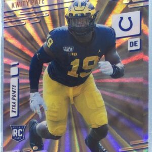 2021 Prestige Kwity Paye Xtra Points Sunburst RC #248 Colts