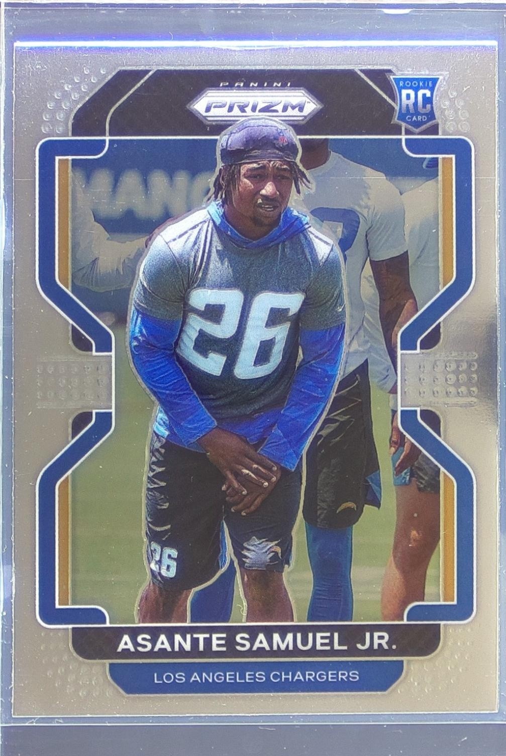 2021 Prizm Asante Samuel Jr. RC #435 Chargers