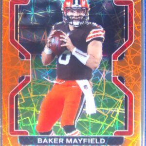 2021 Prizm Baker Mayfield Orange Lazers #263 Browns