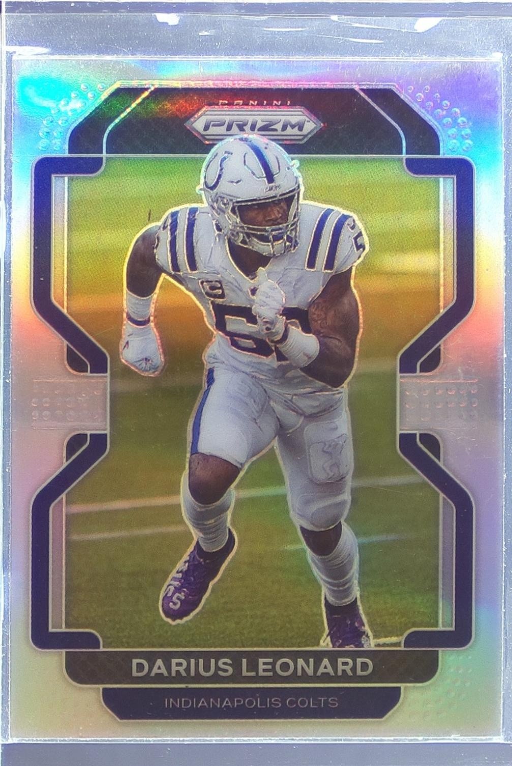 2021 Prizm Darius Leonard Silver #27 Colts