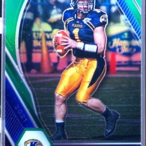 2021 Prizm Draft Picks Julian Edelman Green #66 Flashes