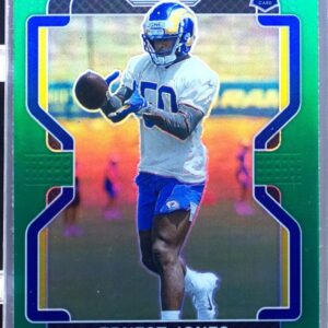 2021 Prizm Ernest Jones Green RC #421 Rams