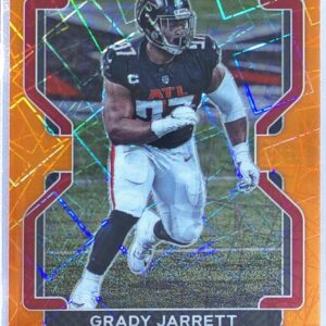 2021 Prizm Grady Jarrett Orange Lazer #326 Falcons