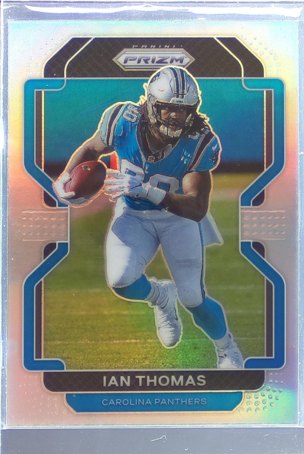 2021 Prizm Ian Thomas Silver #313 Panthers