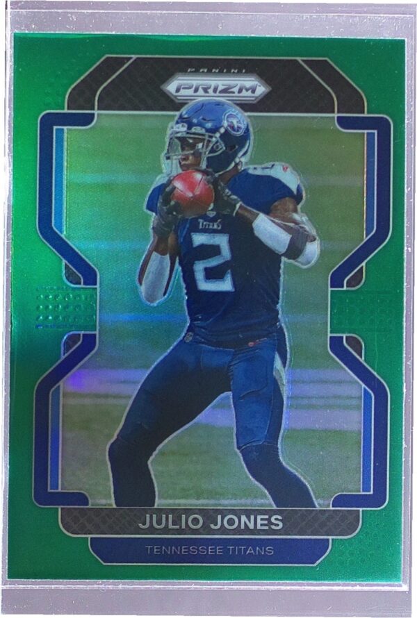 2021 Prizm Julio Jones Green #321 Titans