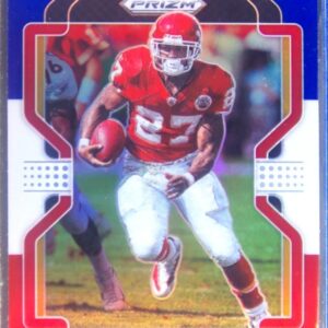 2021 Prizm Larry Johnson Red White and Blue #196 Chiefs