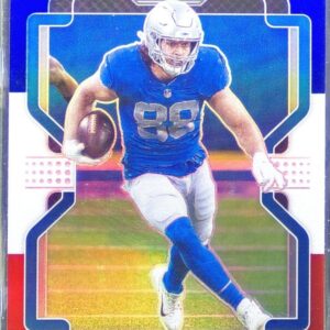 2021 Prizm T.J. Hockenson Red White and Blue #147 Lions
