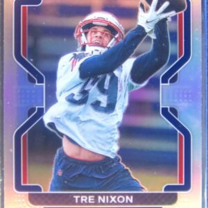2021 Prizm Tre Nixon Silver RC #428 Patriots