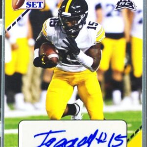 2021 Pro Set Tyler Goodson Auto RC #PS-TG1 Hawkeyes Autographs Gold