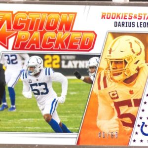 2021 Rookies & Stars Darius Leonard /80 #AP-2 Colts Action Packed Longevity
